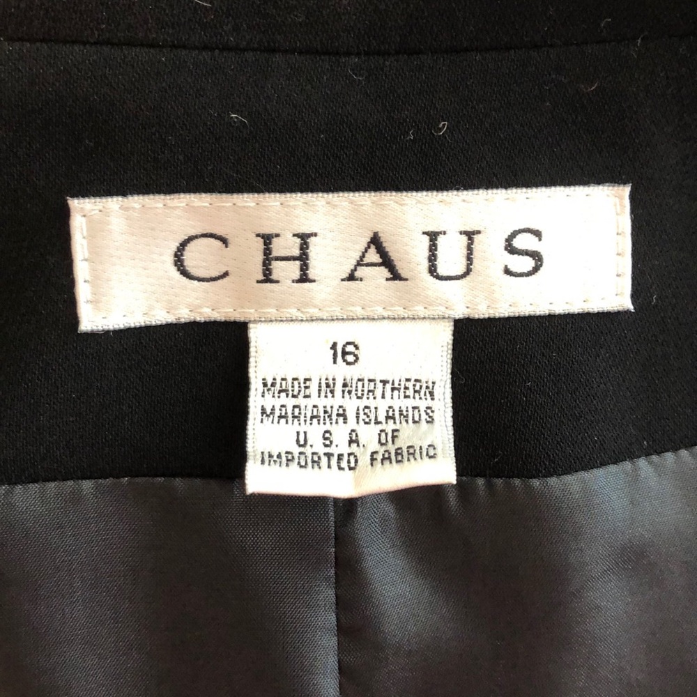 Chaus suit jacket. 16 - Picture 6 of 8